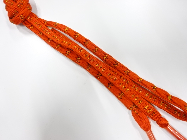 未使用品　正絹　手組帯締め